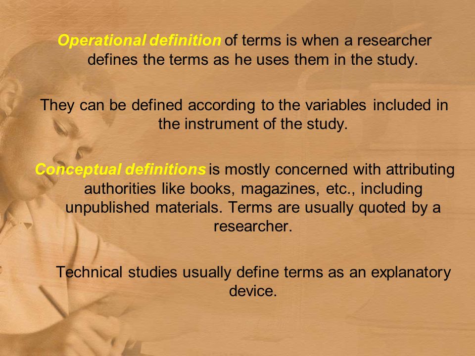 Define Term Paper