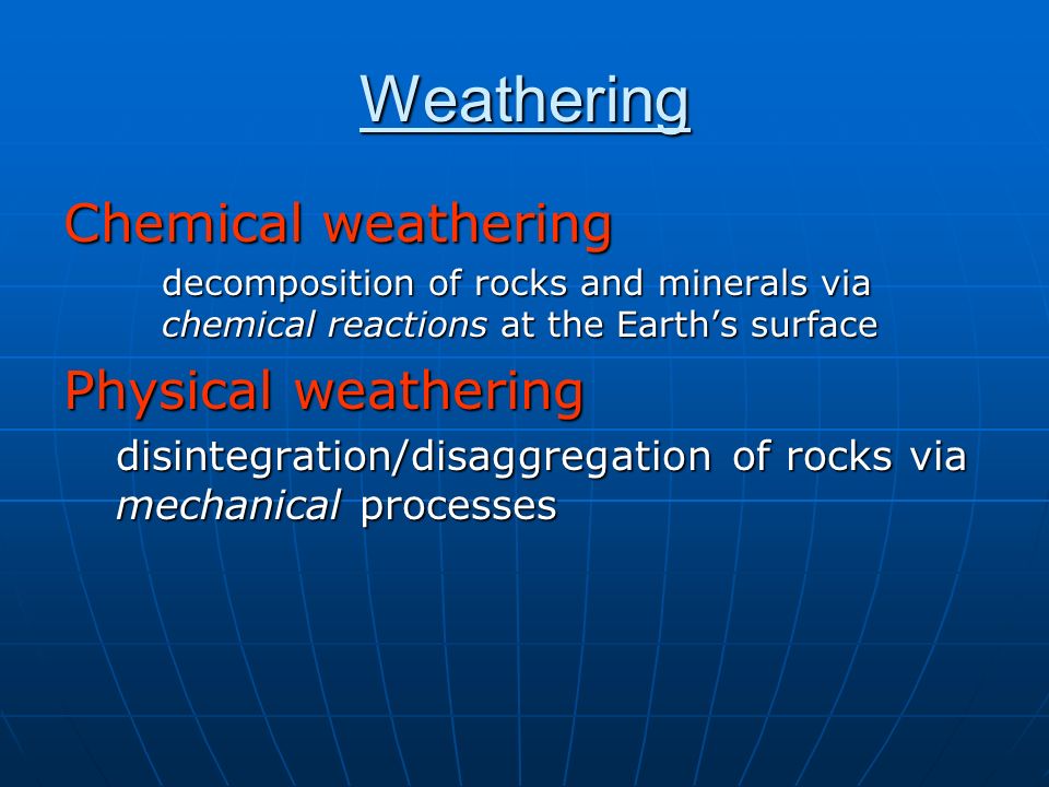 3 types of erosion