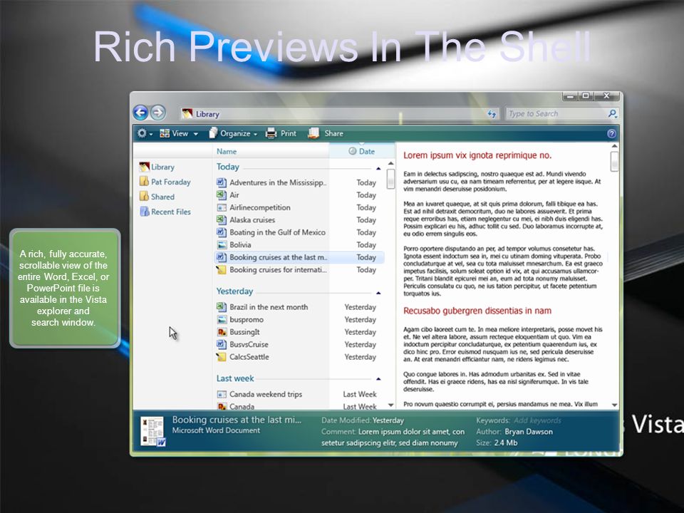 How To Make A Powerpoint With Windows Vista