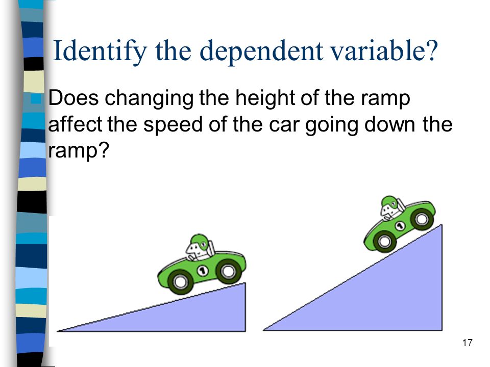 Identify the dependent variable.