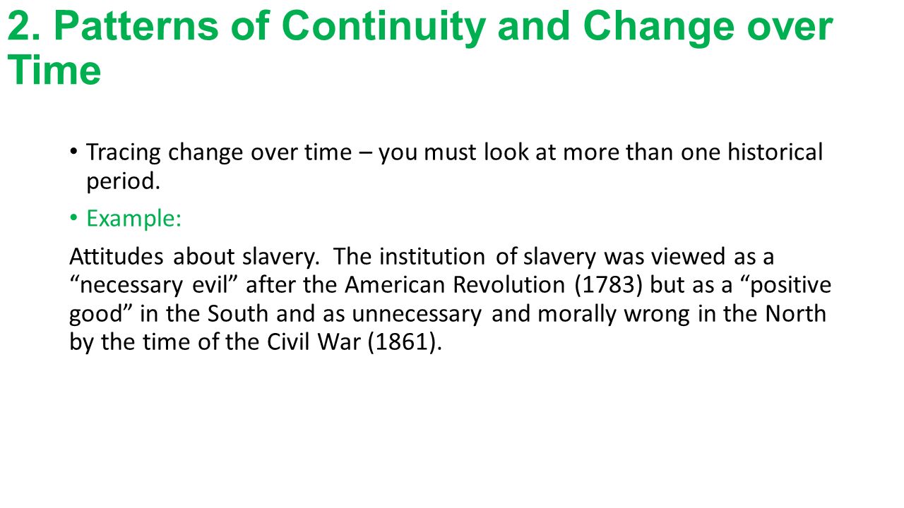 change and continuity over time essays change and continuity over time essays