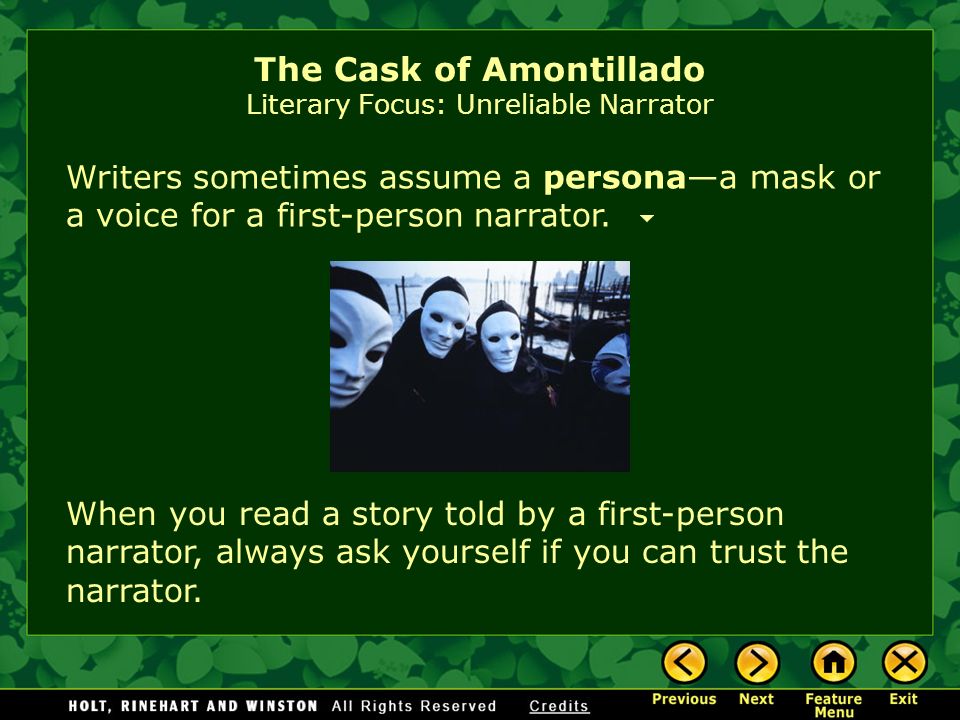 the cask of amontillado narrative essay The cask of amontillado sample essay in the short story the cask of amontillado by edgar allan poe descriptive, narrative, cause and effect. the cask of amontillado narrative essay The cask of amontillado sample essay in the short story the cask of amontillado by edgar allan poe descriptive, narrative, cause and effect.