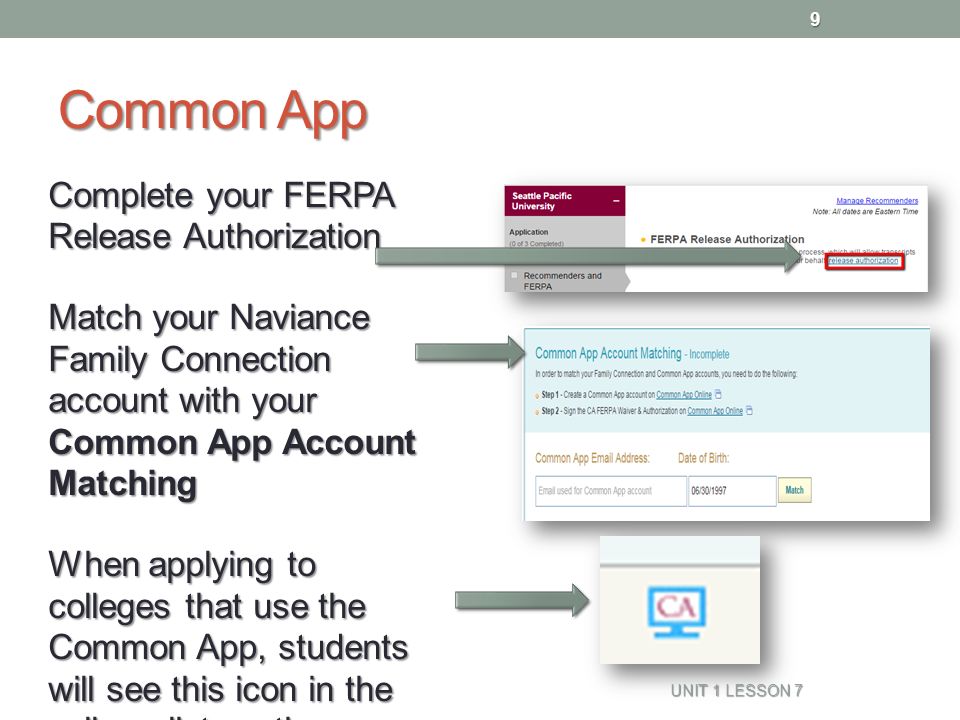 match common app and naviance match common app and naviance