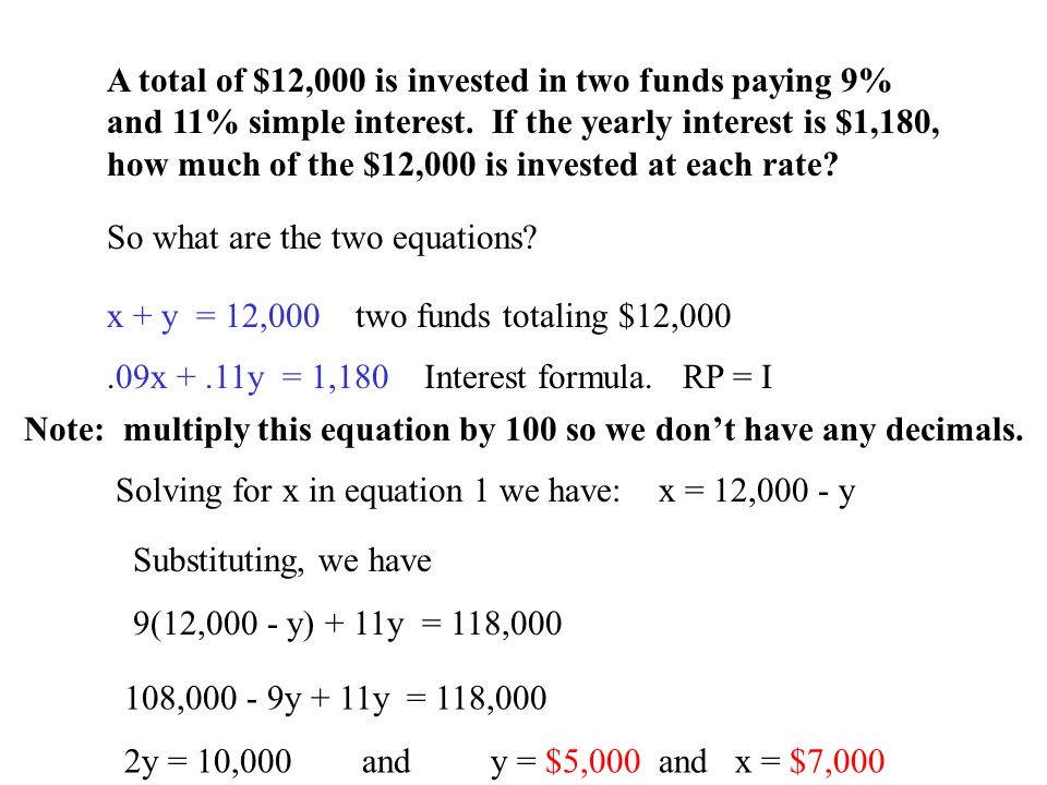 Solve For X And Y With 2 Equations Talkchannels Subsution Solving A System Of 2 Equations In Variables X Y