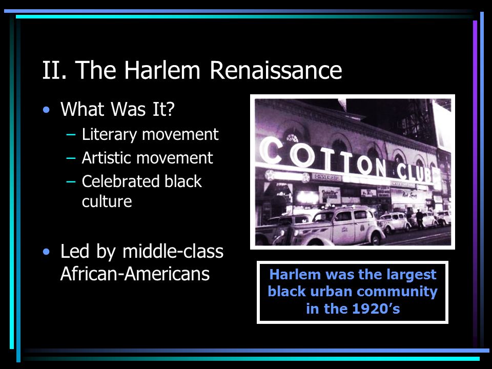 what is a good thesis statement on the harlem renaissance what is a good thesis statement on the harlem renaissance