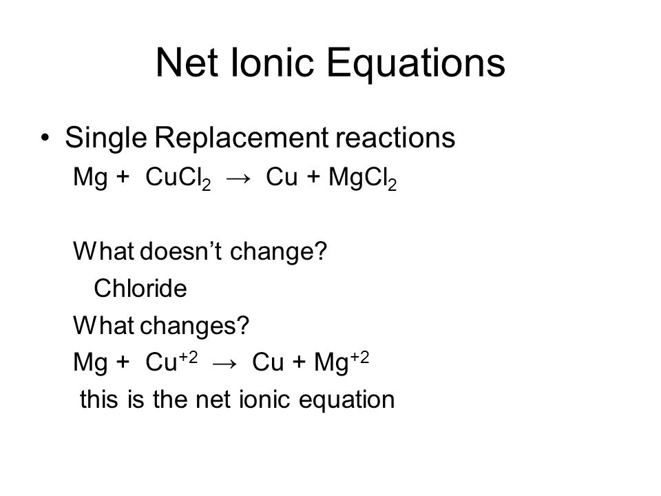 Molecular And Net Ionic Equations Talkchannels Net Ionic Equations And A Little Review Solubility G Solute 100g