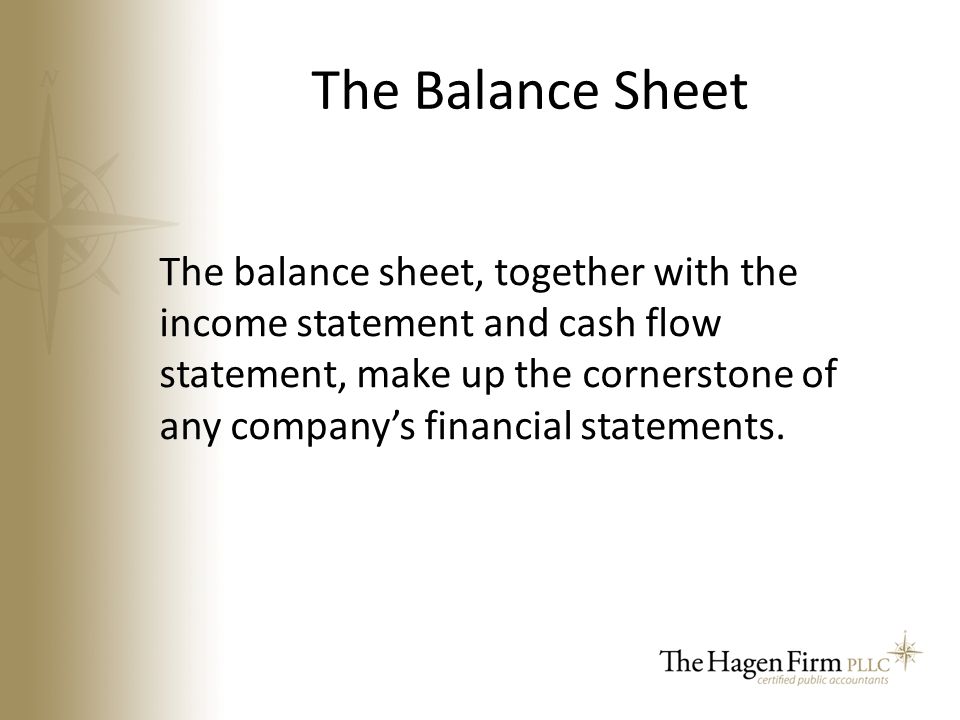 make a cash flow statement