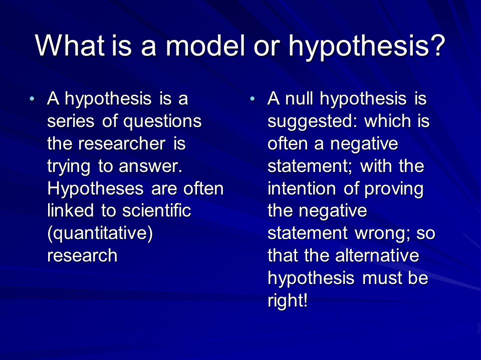 Importance Of Hypothesis In Research