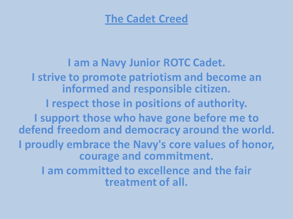 Jrotc Essay