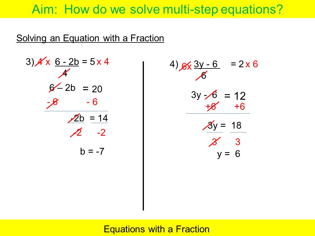 Multi Step Equations With Fractions Calculator Tessshlo How To Solve Multi Step Equations With Fractions Talkchannels