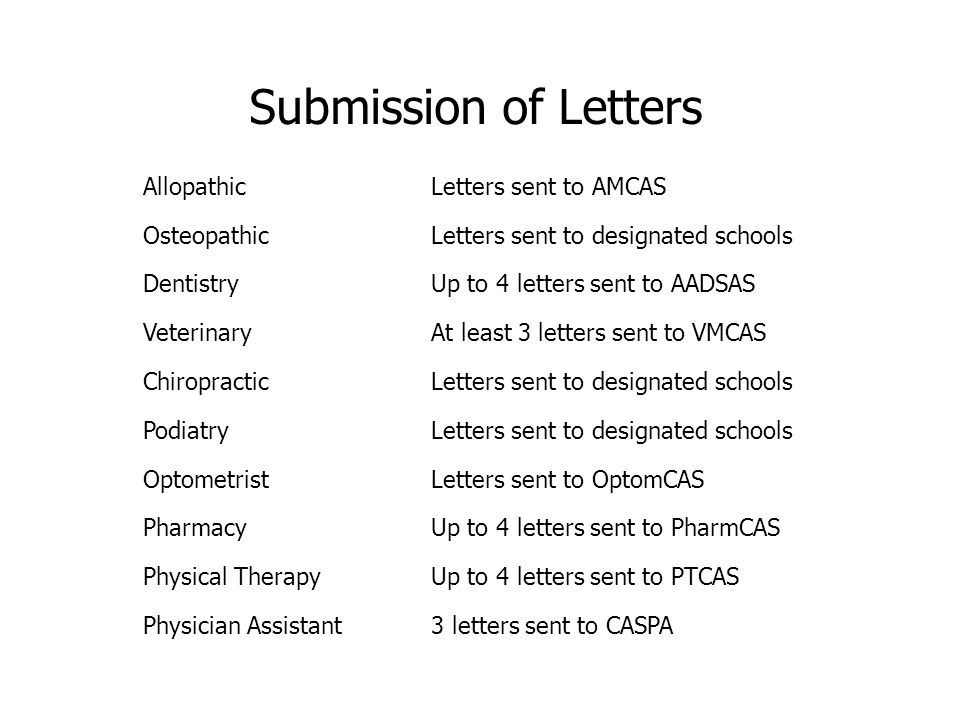 pre health professions advisement fsc phpa prof amanda lavery vmcas letter of recommendation