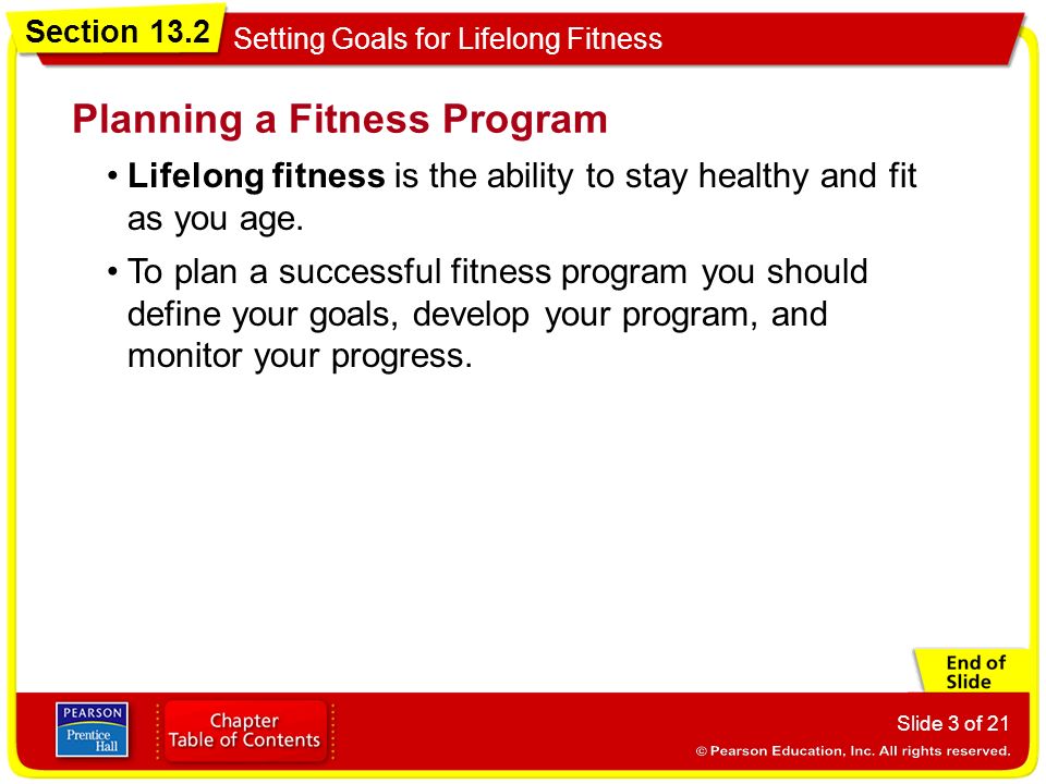 planning a fitness program