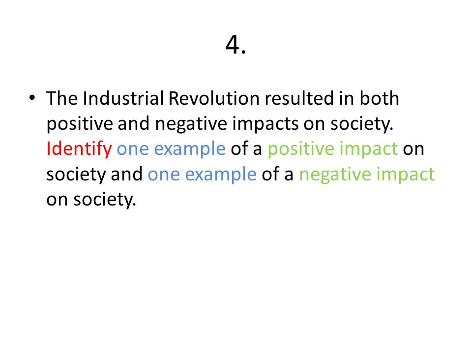 Industrial revolution essay example