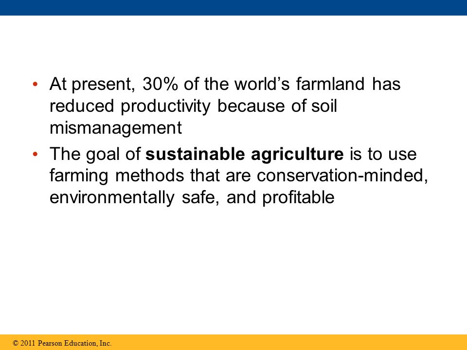 which is not a common cause of soil mismanagement