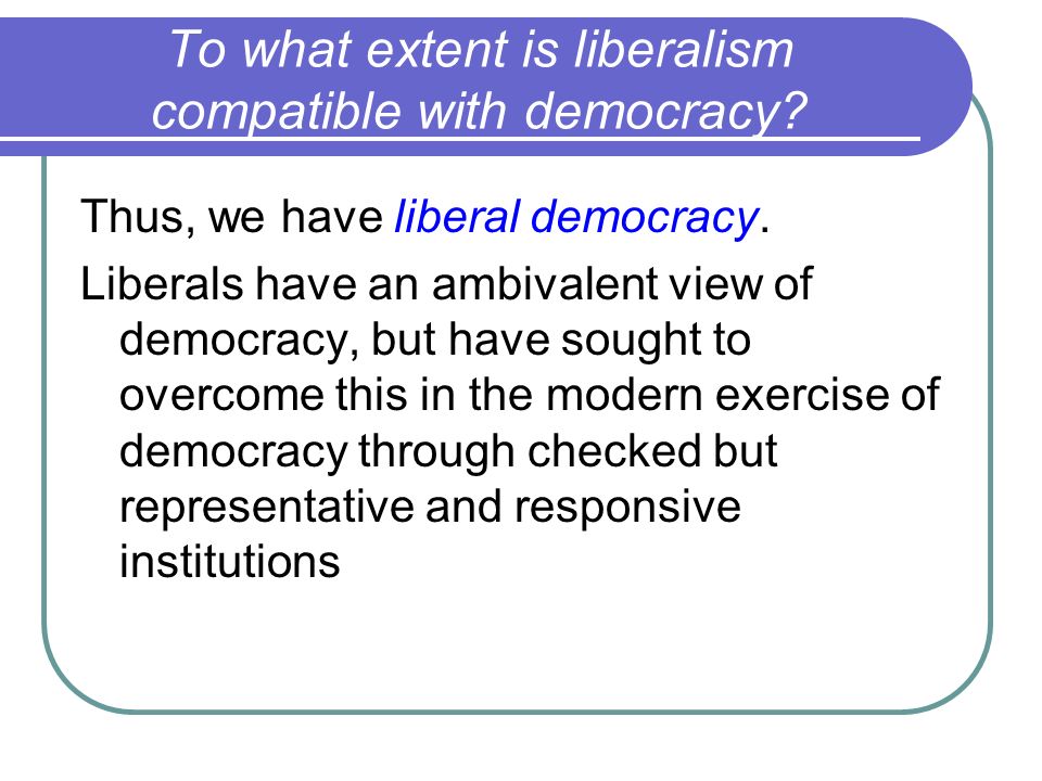 Classical liberalism vs modern liberalism essay