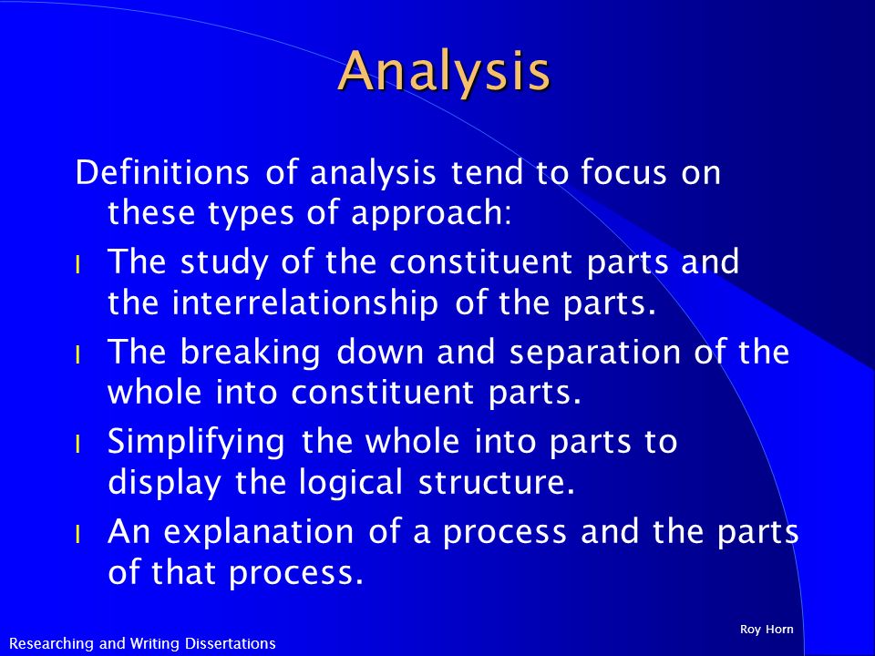 Dissertation Doing Essential Master Sage Series Skill Study