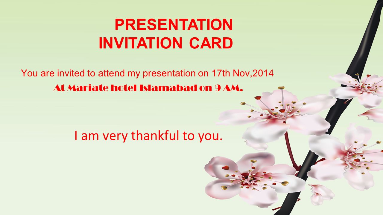 you are invited cards