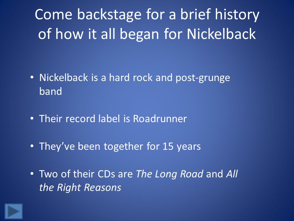 All The Right Reason Nickelback