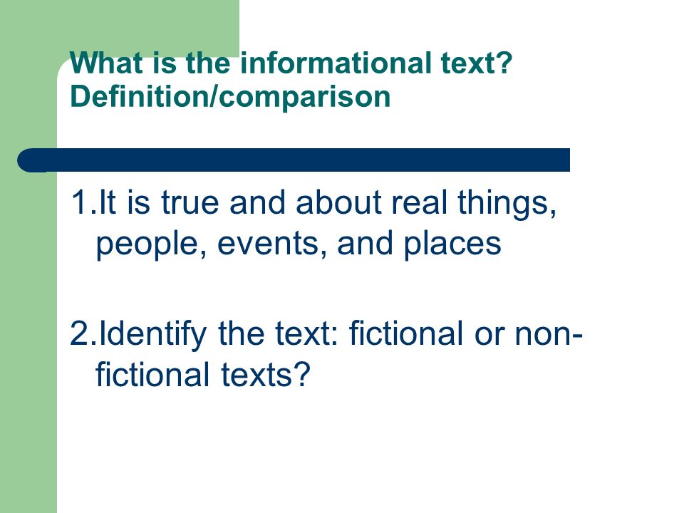 informational text definition