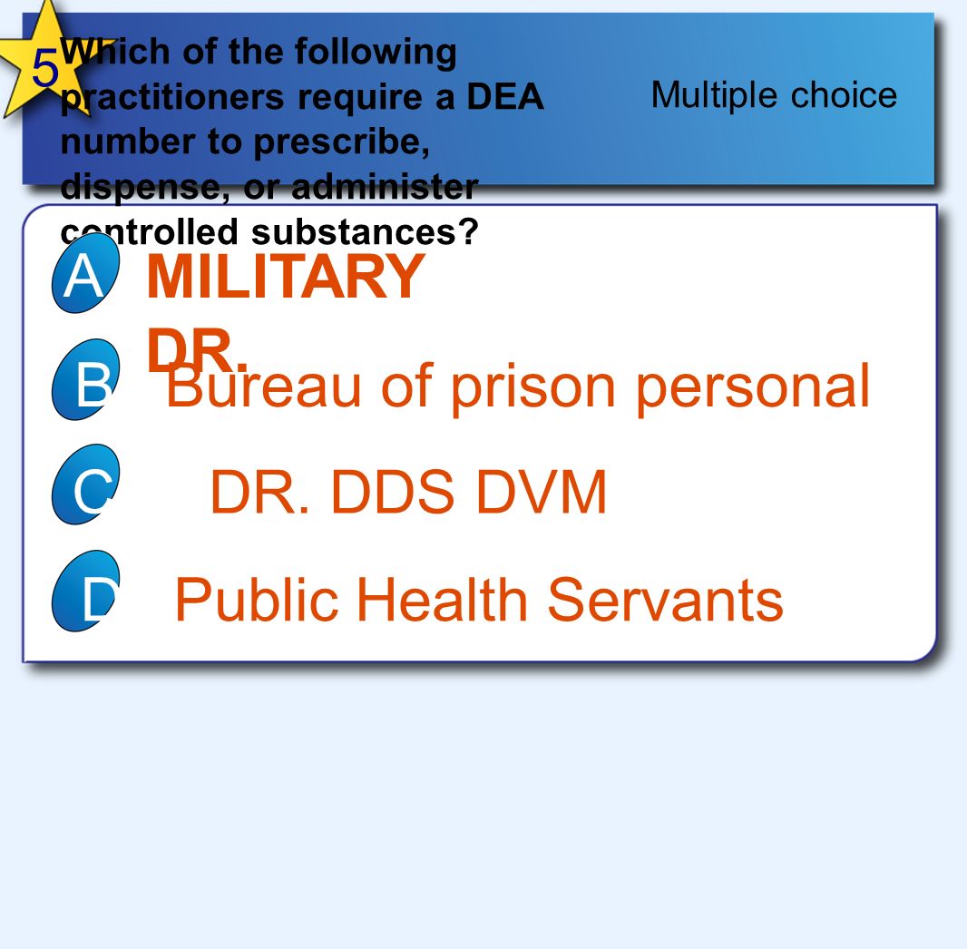 What are the DEA numbers of doctors?