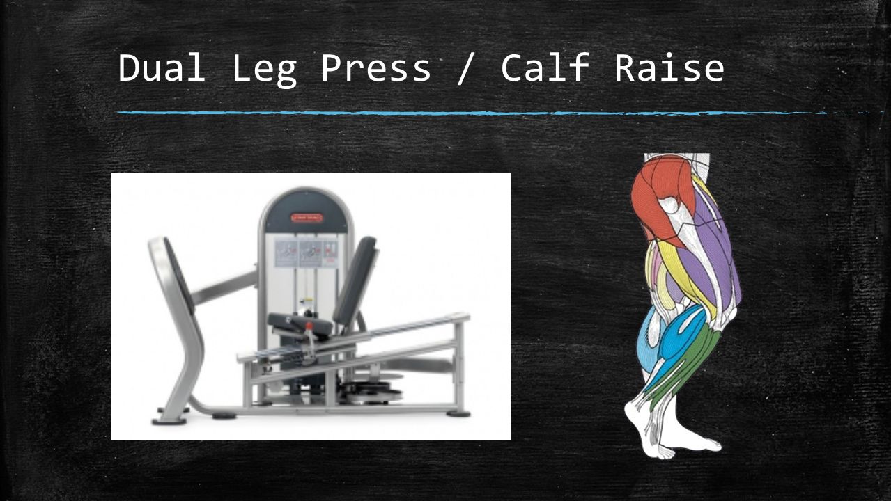 Dual Leg Press / Calf Raise