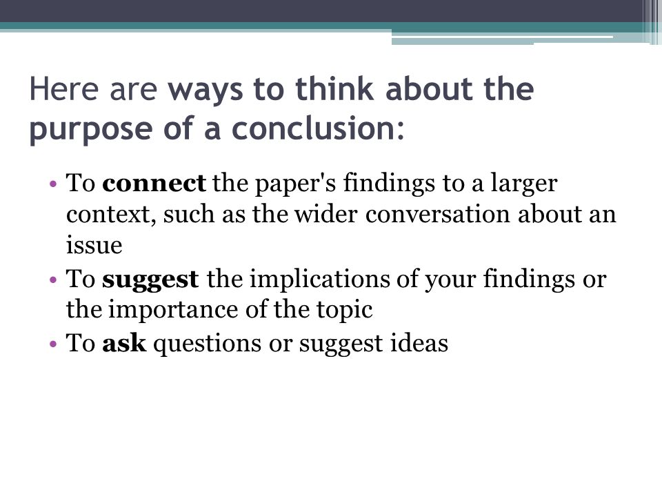what to write in a conclusion paragraph of a research paper How can the answer be improved. what to write in a conclusion paragraph of a research paper How can the answer be improved.