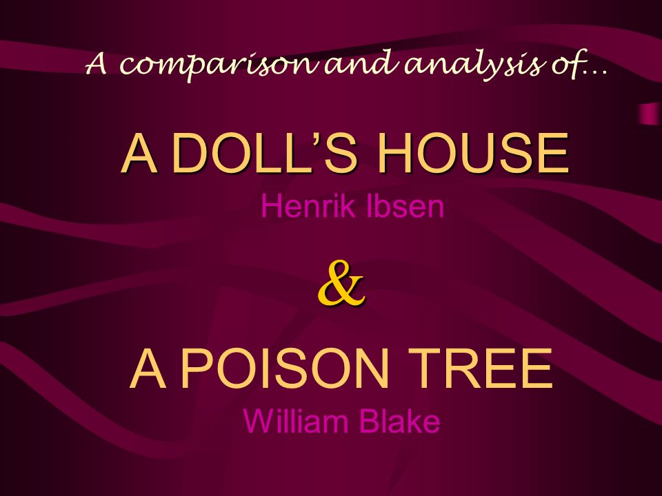 a doll house essay