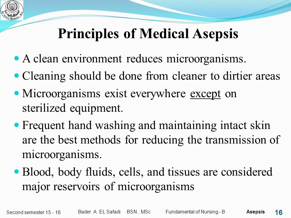 medical asepsis