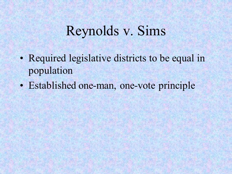 Reynolds v.