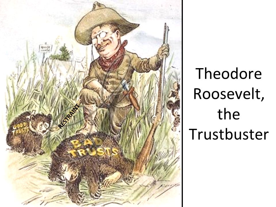 Theodore Roosevelt, the Trustbuster RESTRAINT