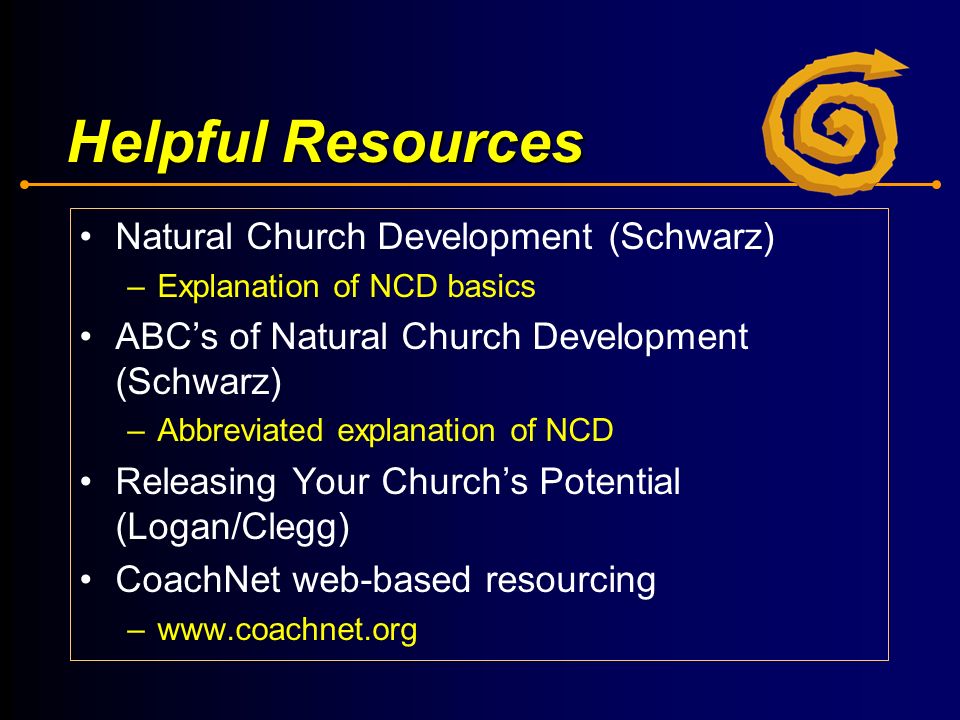 natural church development Parish development & evangelism resources for natural church development (ncd) ncd introduction ncd biotic principles power point presentation. natural church development Parish development & evangelism resources for natural church development (ncd) ncd introduction ncd biotic principles power point presentation.