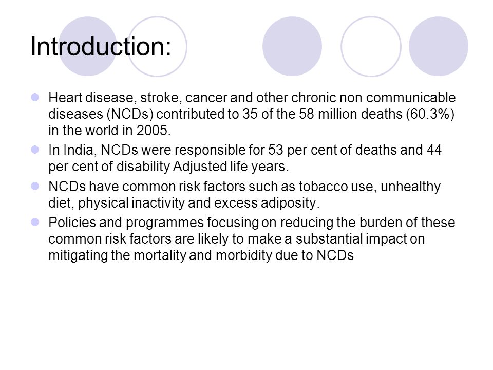 non communicable diseases main contributors to Foreword from the medical director of msf oca non-communicable diseases (ncds) make the largest contribution to mortality both globally and in the. non communicable diseases main contributors to Foreword from the medical director of msf oca non-communicable diseases (ncds) make the largest contribution to mortality both globally and in the.