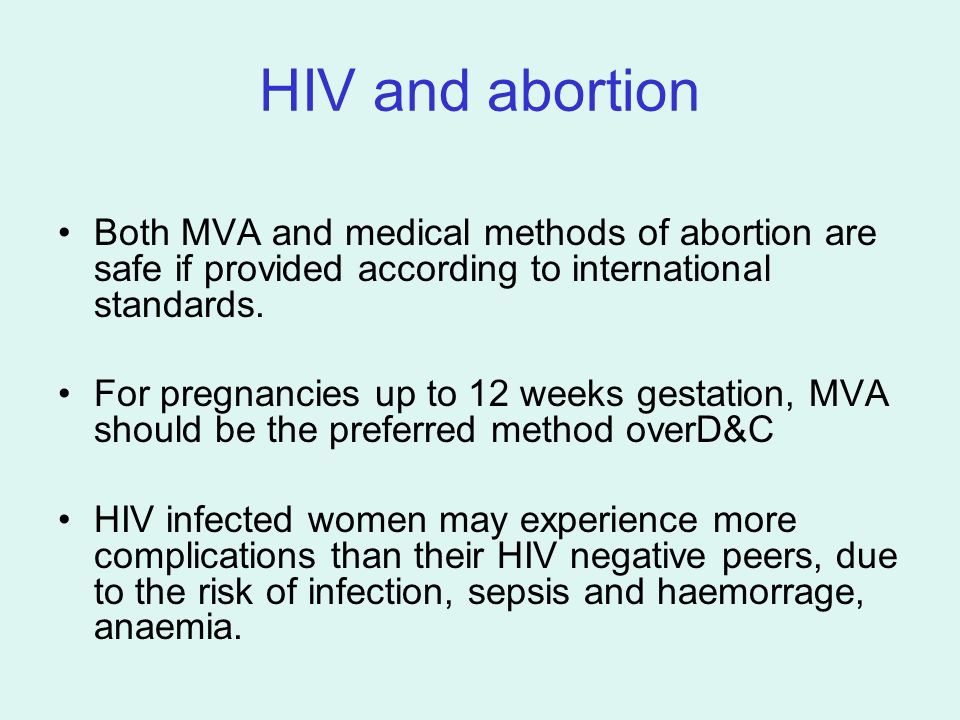 Hiv gestation