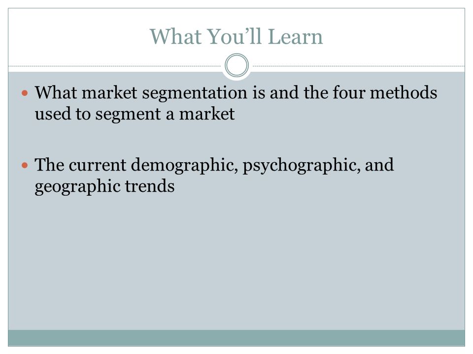 basic marketing concepts