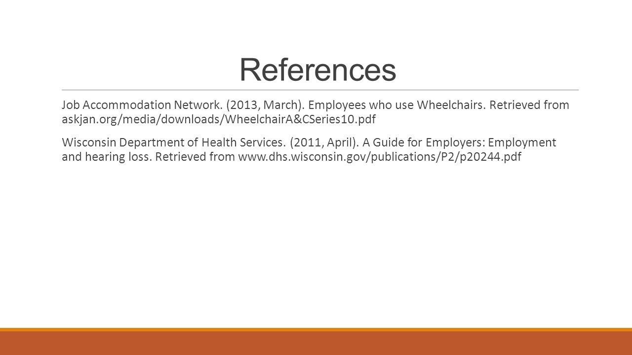 hearing impairment accommodations
