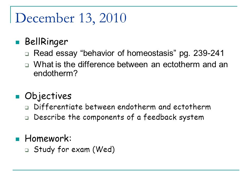 the concept of homeostasis essay the concept of homeostasis essay