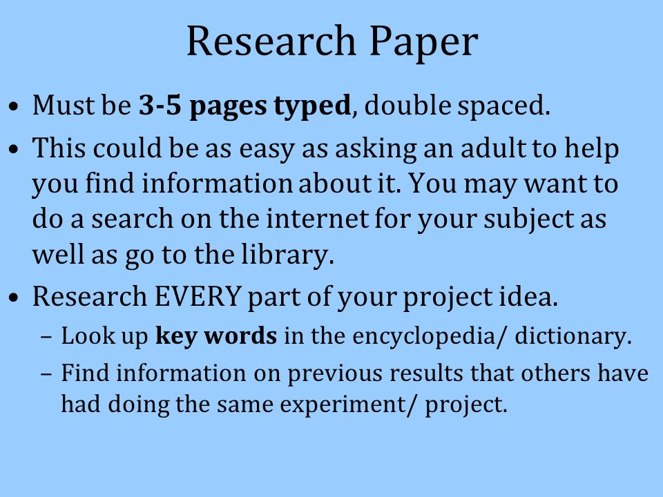 format for writing a science fair research paper Sample research paper for science fair ms willis results/data during the experiment the data was recorded in the writer’s log book at each check point. format for writing a science fair research paper Sample research paper for science fair ms willis results/data during the experiment the data was recorded in the writer’s log book at each check point.