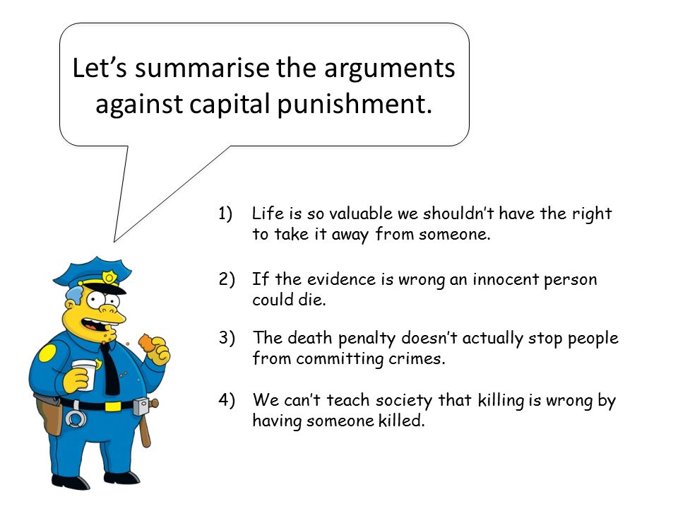 Anti Capital Punishment Essay