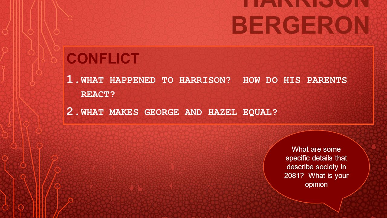 High School Admission Essay Examples Harrison Bergeron Essay Topics Best Images About Harrison Bergeron Harrison Bergeron Conflict Resolution Harrison Bergeron By Environmental Science Essays also Life After High School Essay Harrison Bergeron Thesis Statement Sat Essay Outline Pdf Tobacco Good Synthesis Essay Topics