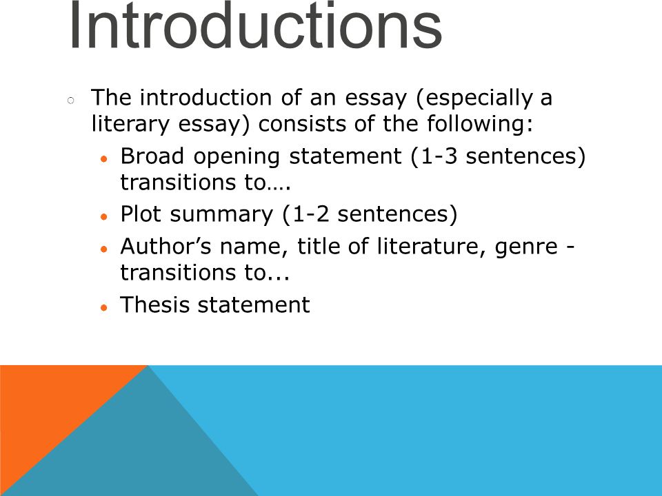 intro literary analysis essay How to write a literary analysis essay the purpose of a literary analysis essay is to carefully examine and sometimes evaluate a work of. intro literary analysis essay How to write a literary analysis essay the purpose of a literary analysis essay is to carefully examine and sometimes evaluate a work of.