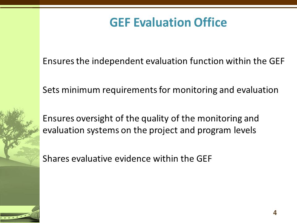 evaluation office