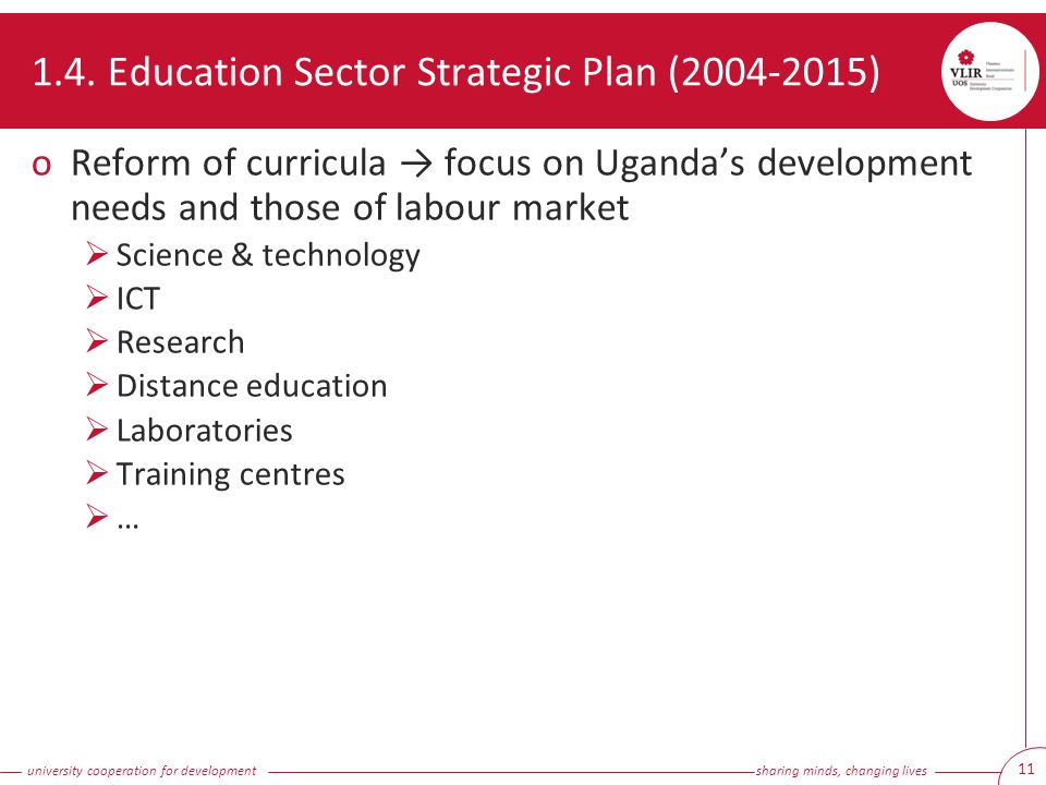 education sector strategic plan