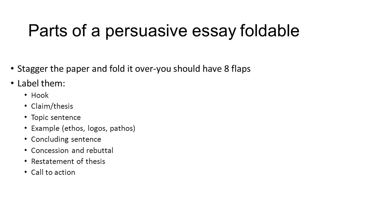 Good Topic For A Persuasive Essay