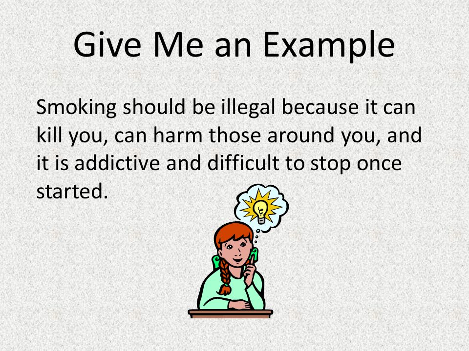 should smoking be illegal essay example Writing sample of essay on a given topic should cigarette smoking be banned. should smoking be illegal essay example Writing sample of essay on a given topic should cigarette smoking be banned.