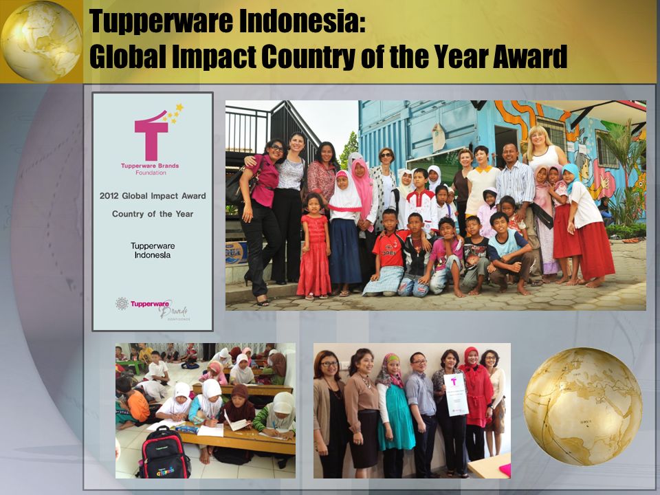Tupperware Indonesia: Global Impact Country of the Year Award