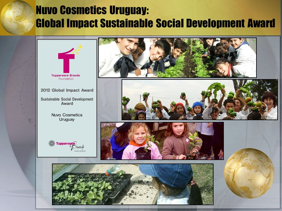 Nuvo Cosmetics Uruguay: Global Impact Sustainable Social Development Award