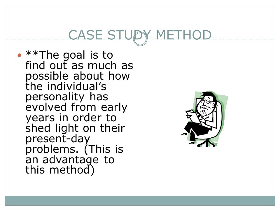 Dissertation Research Method Case Study
