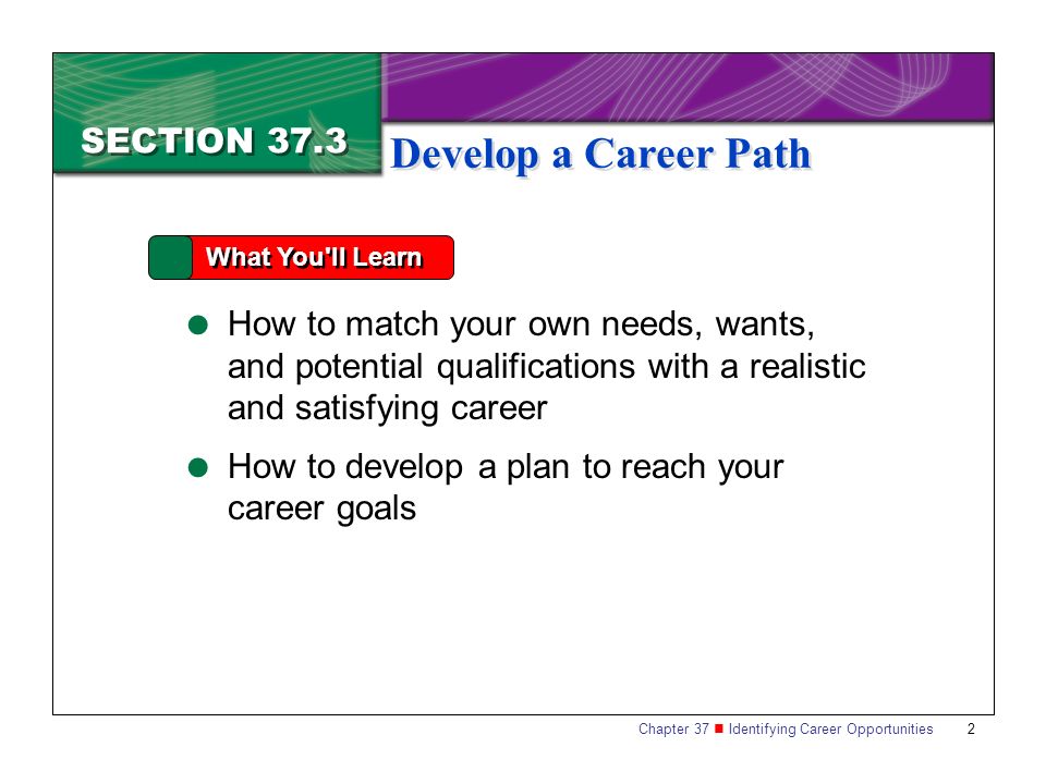 how to plan your career path