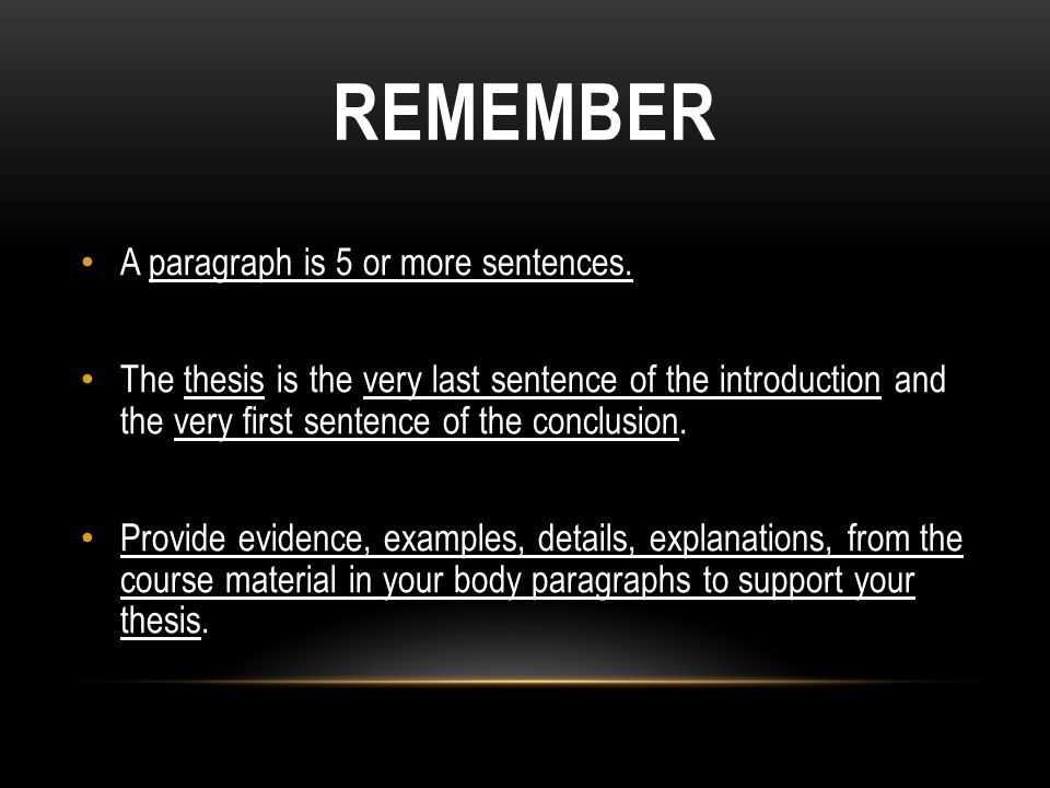 How To Use A Thesis Statement In An Essay