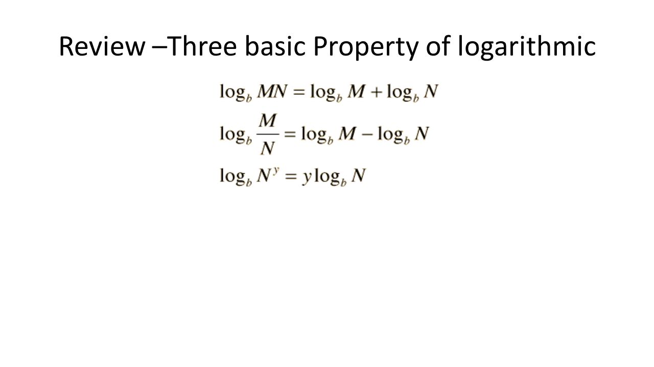 worksheet Solving Log Equations Worksheet skill 17 solving logarithmic and exponential equations ppt download 2 review basic property of logarithmic